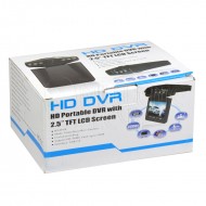 Hordozható HD kamera LCD kijelzővel - autóba
