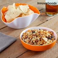 InnovaGoods Snack Tál 2 az 1-ben (2 db)