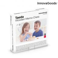 Memória fa sakk Taeda InnovaGoods 26 Darabok