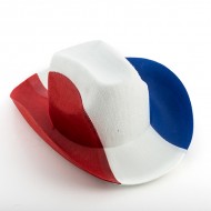 Francia Zászló Cowboy Kalap