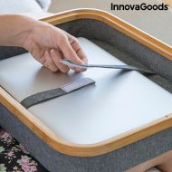 Hordozható laptop asztal tárolótálcával Larage InnovaGoods