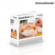 InnovaGoods Snack Tál 2 az 1-ben (2 db)