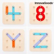 Fajáték betűk és számok kialakításához Koogame InnovaGoods 27 Darabok