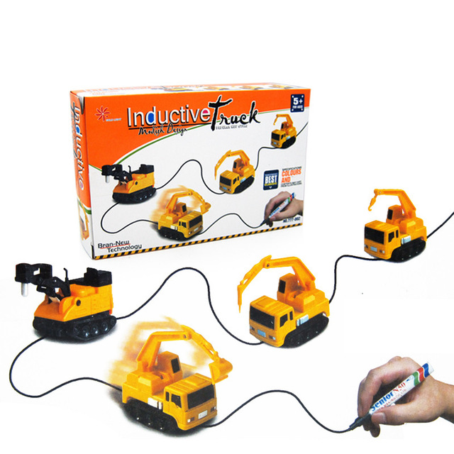 Inductive Truck - Vonal követő mágikus kisautó Inductive Truck - Vonal követő mágikus kisautó