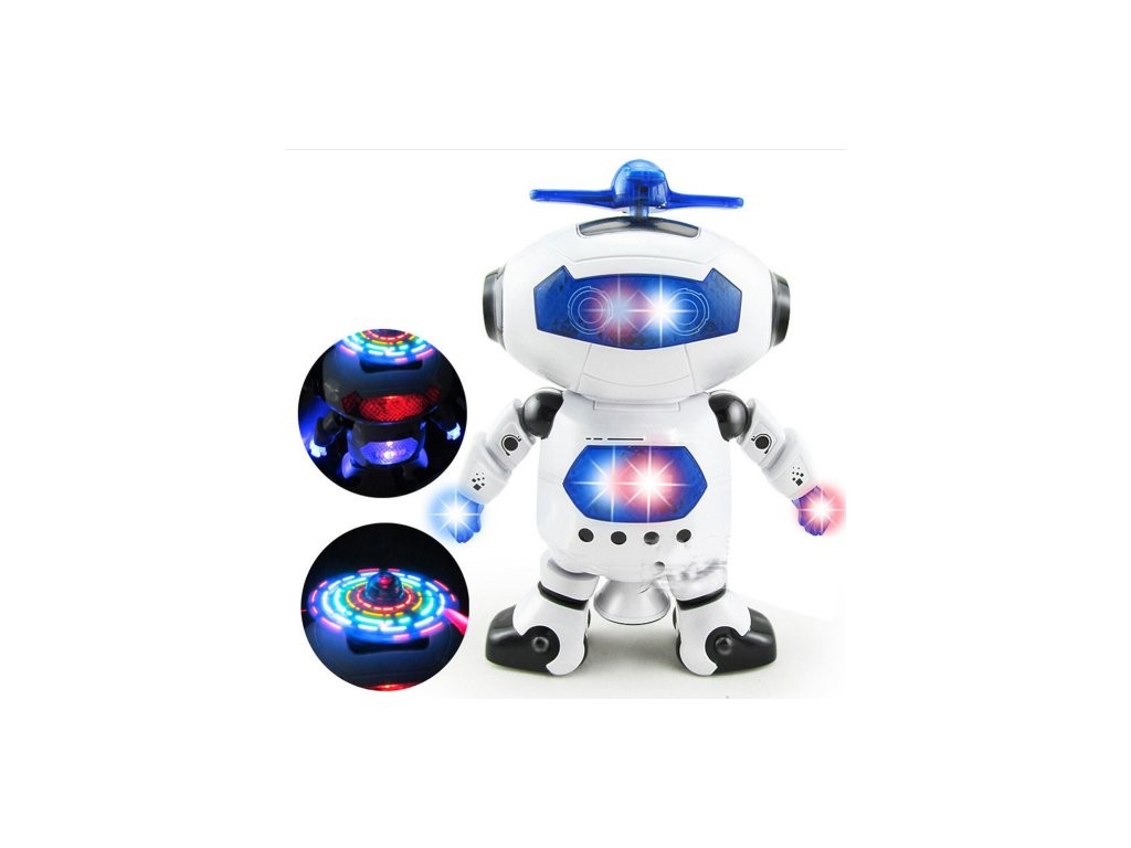 DANCE ROBOT elemes világító, zenélő robot játék DANCE ROBOT elemes világító, zenélő robot játék