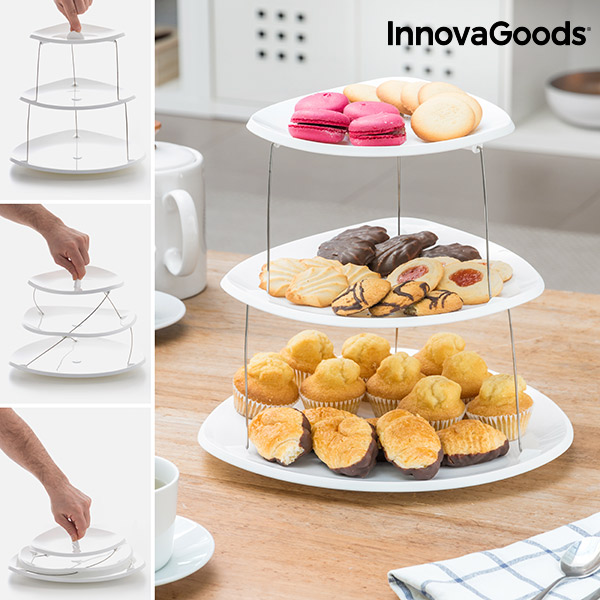 InnovaGoods Összecsukható Forgó Tányérok InnovaGoods Összecsukható Forgó Tányérok