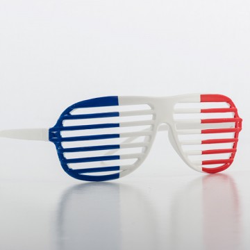 Francia Zászló Redönyös Szemüveg