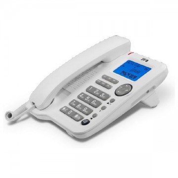 Vezetékes Telefon SPC 3608B LCD Fehér