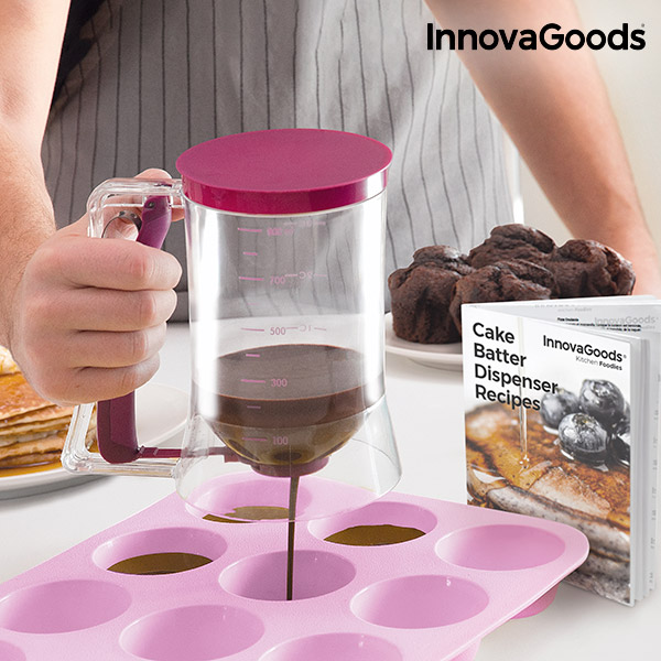 InnovaGoods Cukrászati Adagoló Kancsó Receptkönyvvel InnovaGoods Cukrászati Adagoló Kancsó Receptkönyvvel
