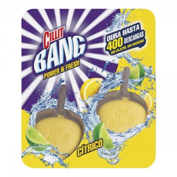 Cillit Bang Power & Fresh Citrus WC-illatosító Tabletta Tartó (2 Darab) - x1