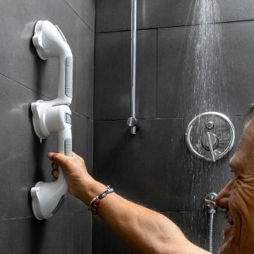 Dupla szögű fürdőszobai biztonsági fogantyú Grabbath InnovaGoods