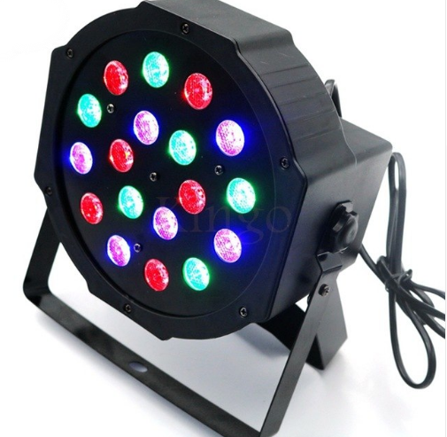 18 LED-es színes reflektor világítás 18 LED-es színes reflektor világítás