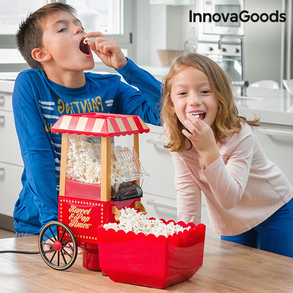 InnovaGoods 1200W Popcorn gép Piros InnovaGoods 1200W Popcorn gép Piros