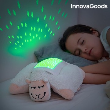 InnovaGoods Plüss Birka LED Projektor 